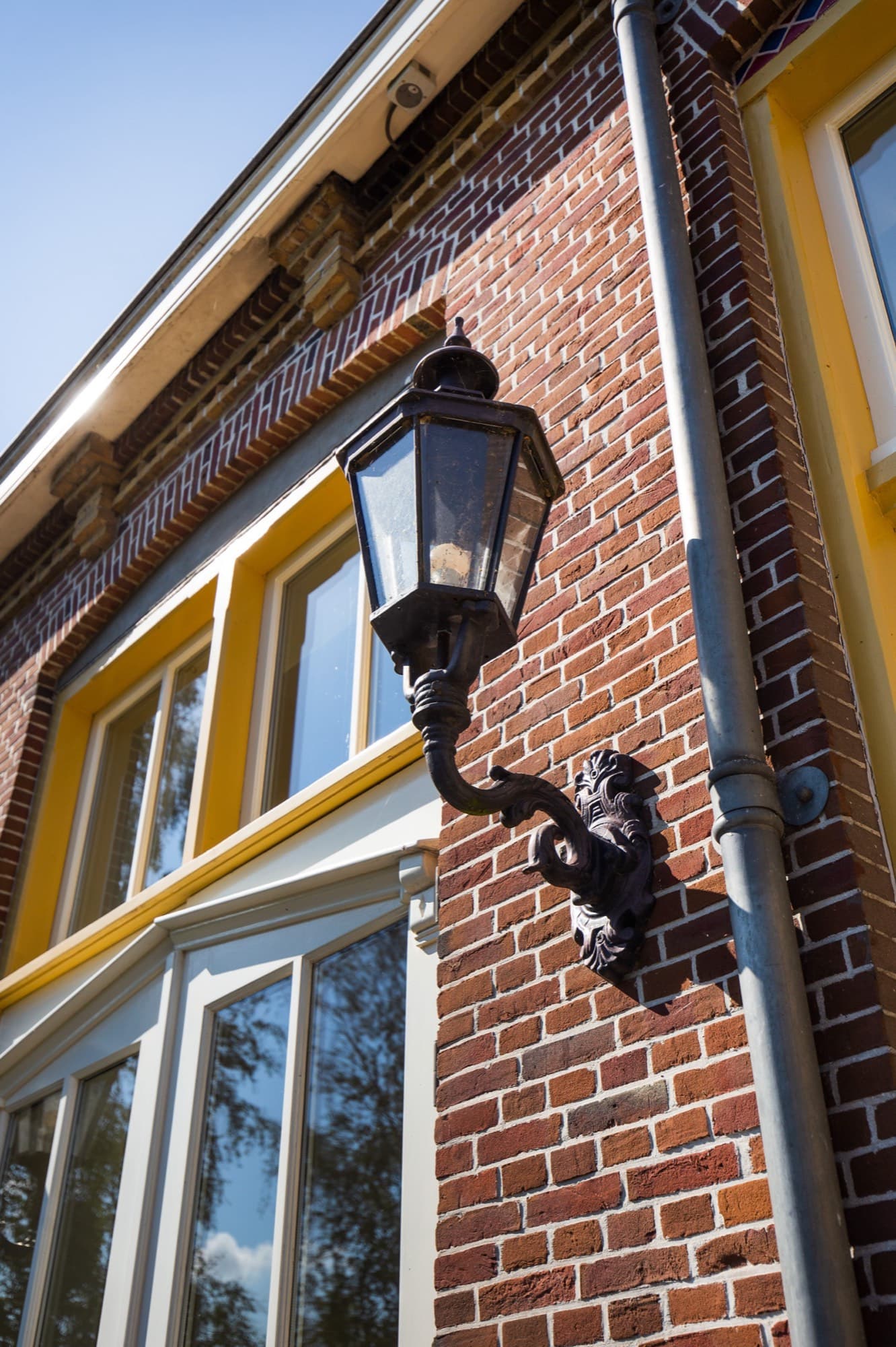 Karakteristiek gevelbeeld in het dorp